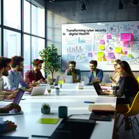 AI image of meeting. 